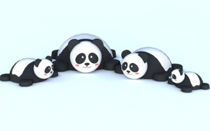 Панда MAXI TPV-крошка