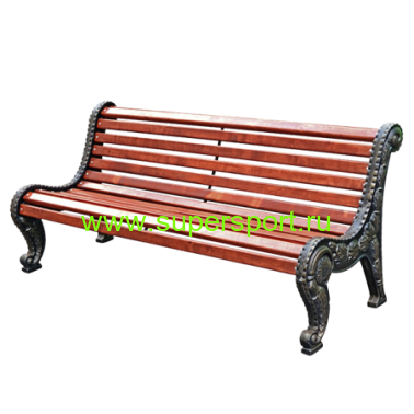 Скамейка Классик 3м (три опоры)