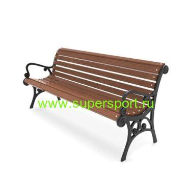Скамейка Ажурная 2м