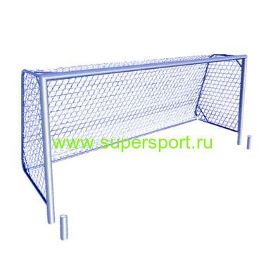 Ворота большой футбол<br/ <p>с закладными стаканами 2
