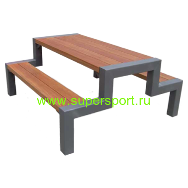 Стол со скамьями Мерано