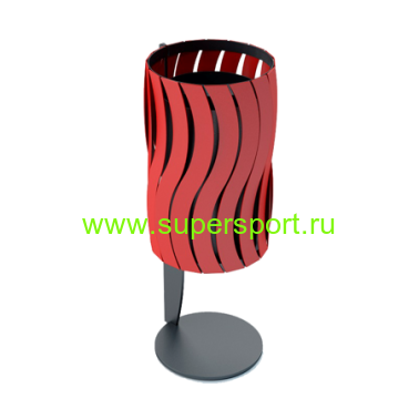 Урна деревянная Верона на стойке