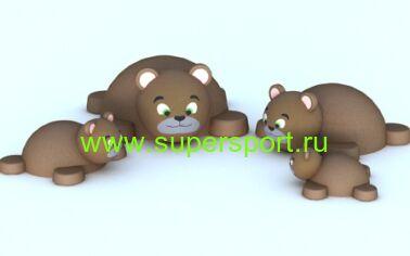 Мишка MINIMI TPV-крошка