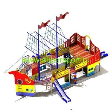 5306 Игровая конструкция Корабль двухмачтовый