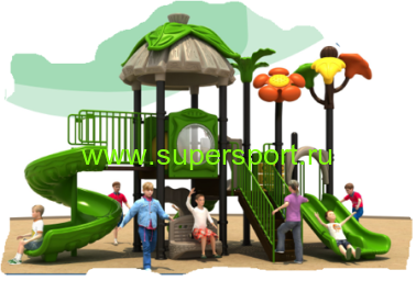 Игровой комплекс "Город чудес с круглой горкой" HOL-1805