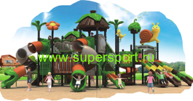 Игровой комплекс "Джунгли с 2 трубами" HO 00201