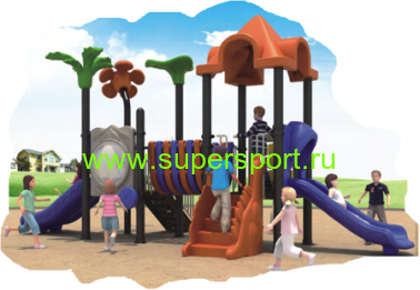 Игровой комплекс "Пляжный с 2 горками" HO 11601