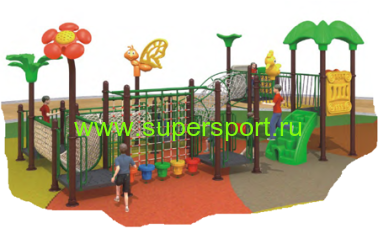 Игровой комплекс "Цветочный сад с полосой препятствий" HO 16101