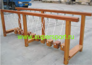 Деревянная конструкция "Кубики на цепи 1" HO 18403