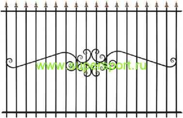 Забор кованый «Гатчина»
