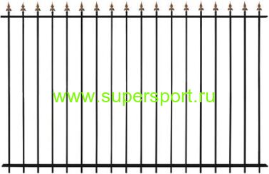 Забор кованый молотковый "Вологда" 2,5х1,8 м