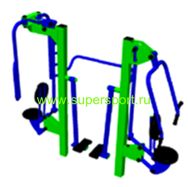 Т 0309 Бабочка+Жим от груди+Шагоход