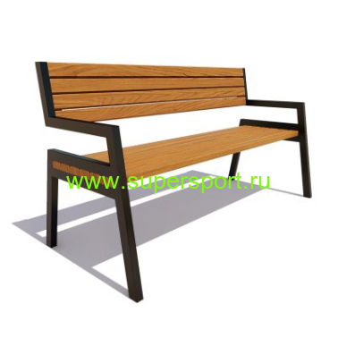 Скамейка Дубна 2 м