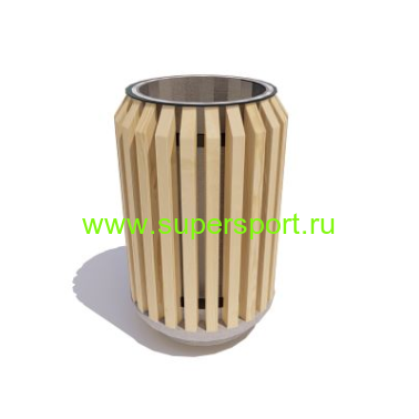 Урна деревянная Бульвар