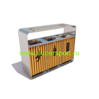 Урна деревянная Трио