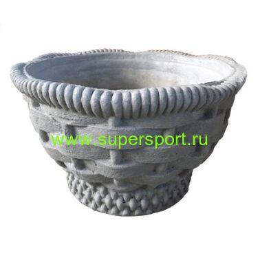 Вазон бетонный Корзинка В-22 для цветов
