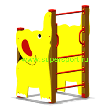 6114 Гимнастическая конструкция Слоник