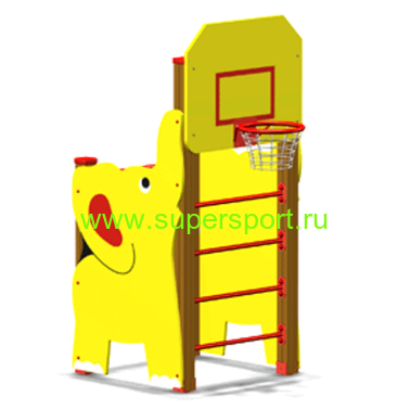 6115 Гимнастическая конструкция Слоник