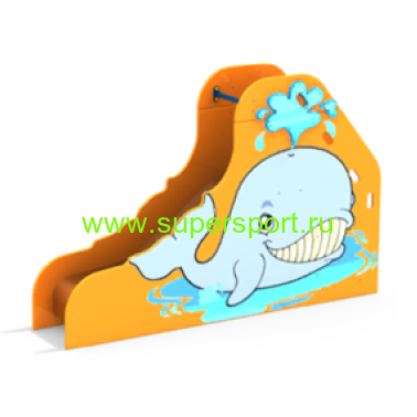 4013 Горка детская Кит-2