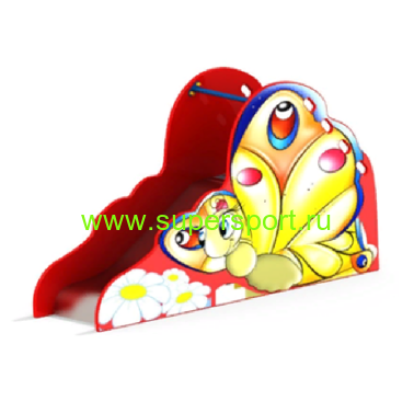 4016 Горка детская Мотылёк