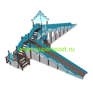 4023 Горка детская зимняя
