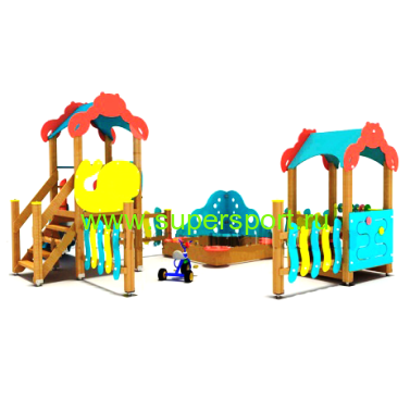 3227 Песочный дворик Морской мир для детской площадки