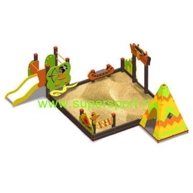 3236 Песочный дворик Индейцы для детской площадки