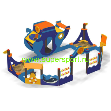 3241 Песочный дворик Субмарина для детской площадки