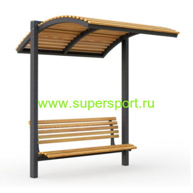 2247 ПЕРГОЛА навес со скамейкой терраса