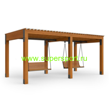2236 ПЕРГОЛА диван-качели терраса