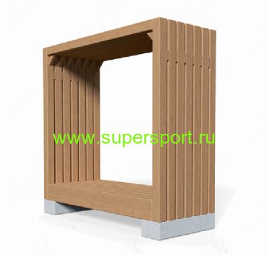 2271 ПЕРГОЛА навес со скамейками терраса