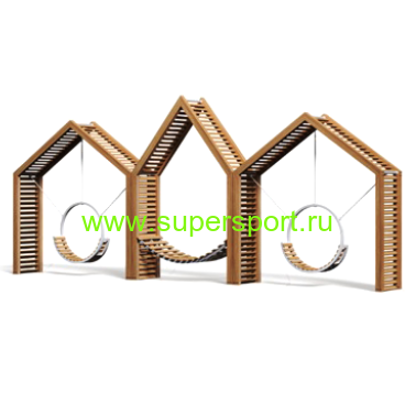2239 ПЕРГОЛА навес-гамак-качели домик