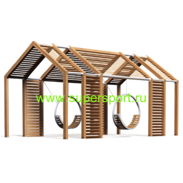 2240 ПЕРГОЛА навес-гамак-качели домик