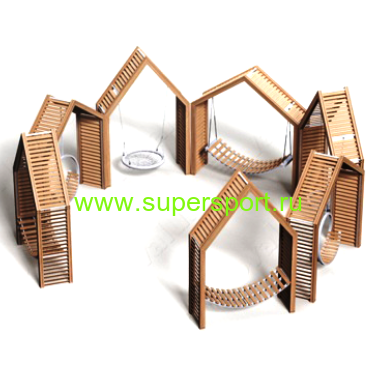 2241 ПЕРГОЛА навес-гамак-качели домик