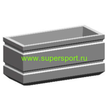 Цветочница бетонная В-31 уличная