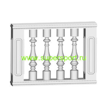 Балюстрада бетонная для цветочницы