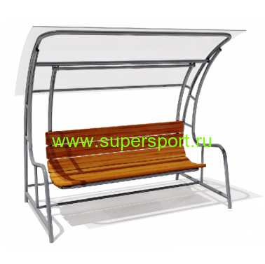 2214 Диван-качели качалка с навесом Классика