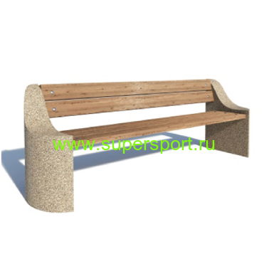 Скамейка Комфорт парковая
