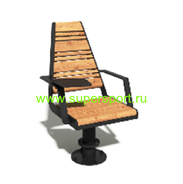 Скамейка Рабочее кресло-2 вращающееся парковое