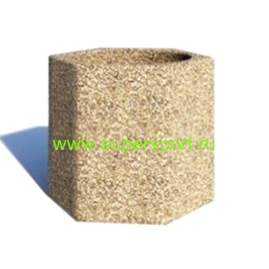 Урна Шестигранник бетонная парковая