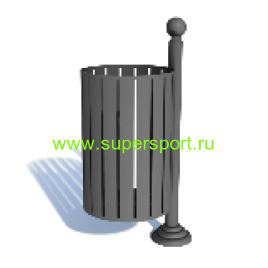 Урна на ножке Норма металлическая для мусора