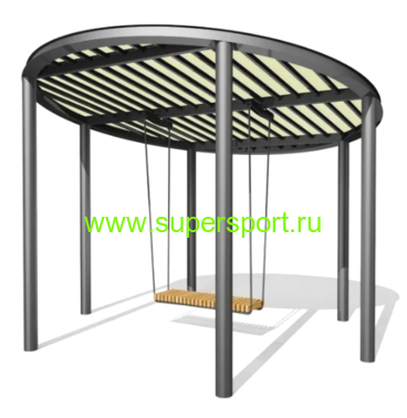 ПЕРГОЛА навес-терраса с качелями