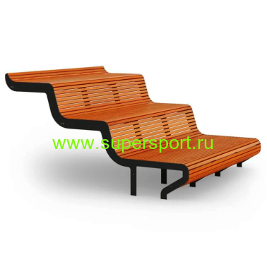 Скамейка-трибуна Сити спортивная