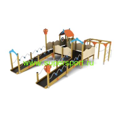 U0003 Детский игровой комплекс 3-14 для маломобильных