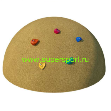 Полусфера с зацепками EPDM-крошка