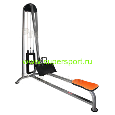 Тренажер горизонтальная тяга на свободных весах