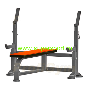 Скамья для жима со страховочными упорами