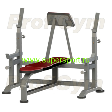 Скамья с упорами и упором для партнера усиленная