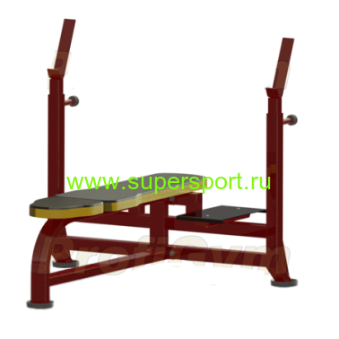 Скамья для жима с подножками (усиленная)