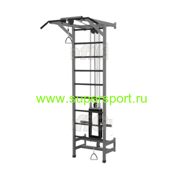 Шведская стенка с тренажером нагружаемым дисками